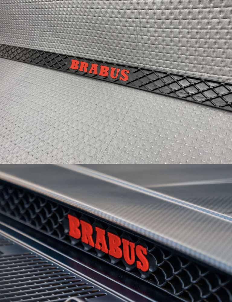 Brabus logo on the rear Review TC-4544