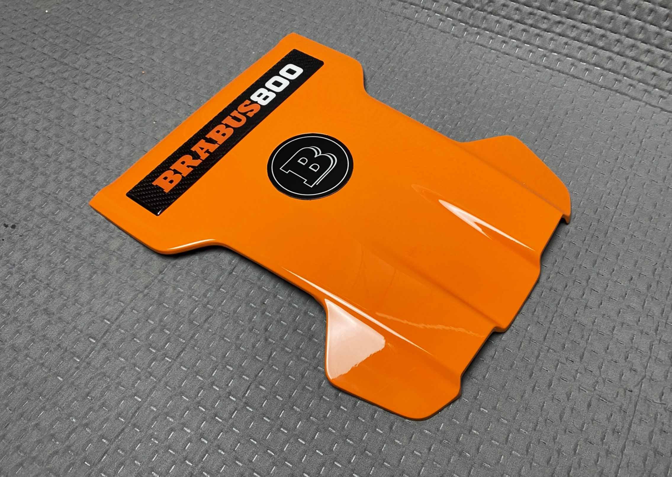 Brabus 800 engine cover in orange Review TC-4546