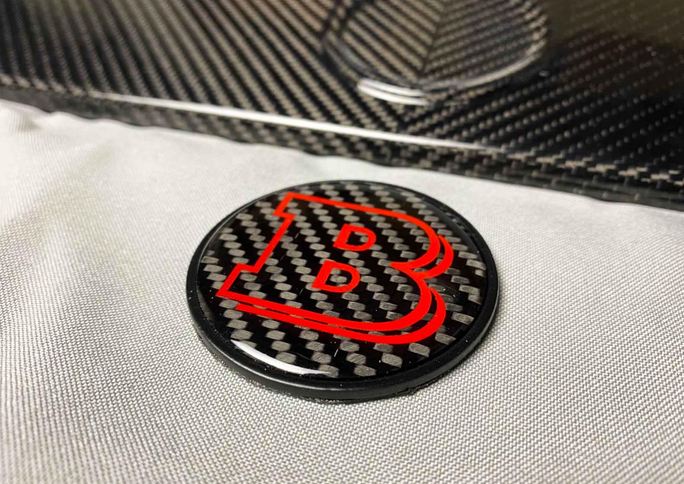 Brabus logo of carbon fiber Review TC-4613