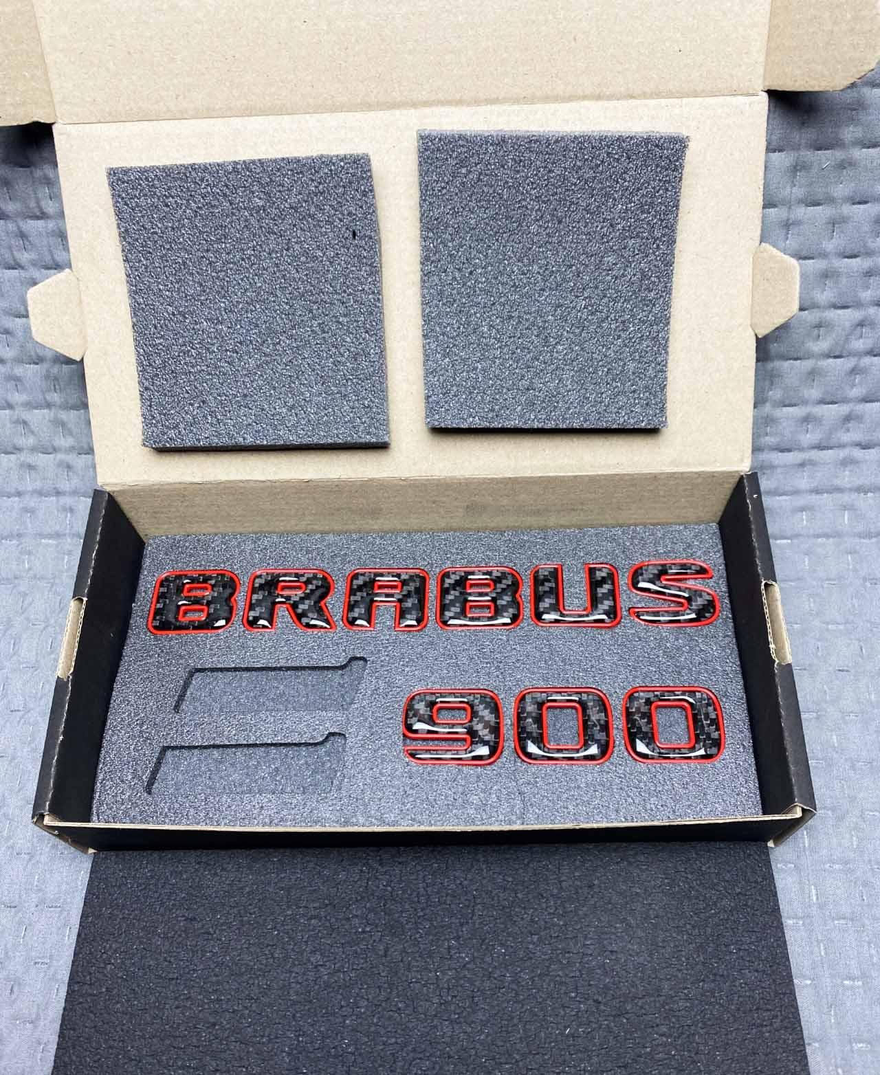 Brabus 900 carbon tail badge Review TC-4616