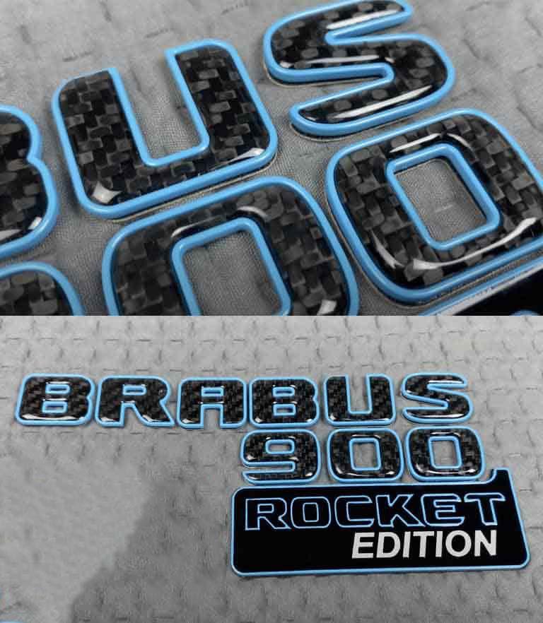Brabus 900 Rocket Edition badges Review TC-4628