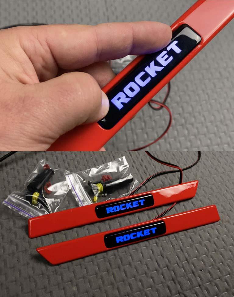 Red fender inserts Brabus Rocket Review TC-4637