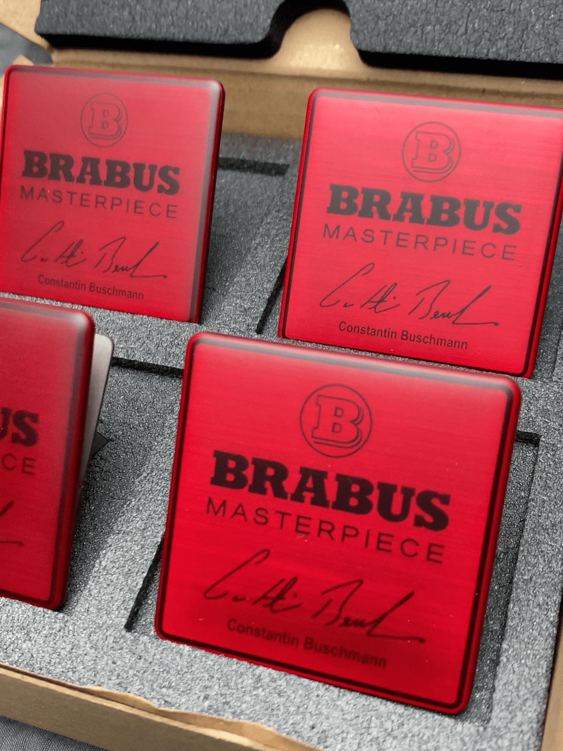 Brabus Masterpiece in red color Review TC-4657