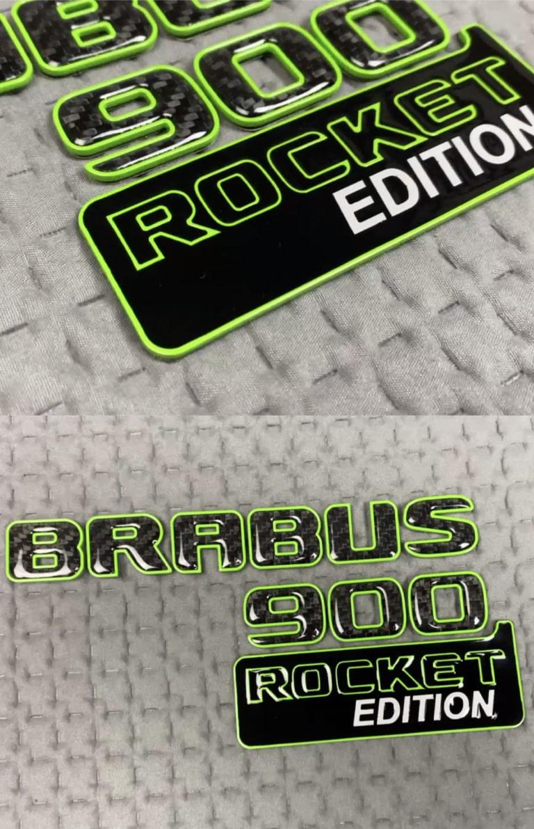 Brabus 900 Rocket Edition badges Review TC-4772