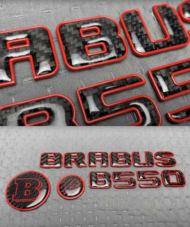 Front grill and Rear Brabus B550 Review TC-4890