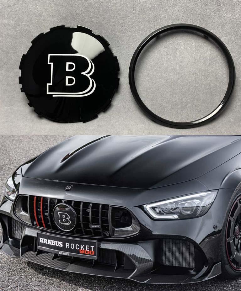 Brabus badge on radiator grill Review TC-4992