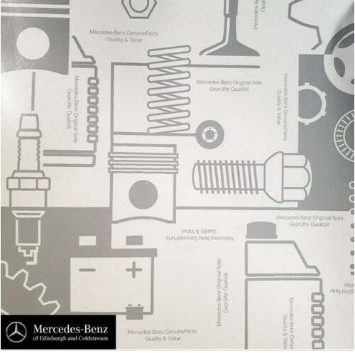 Genuine Mercedes-Benz Front Brake Discs, Pads, Wear Sensor Kit 213 E Class 205 C Class