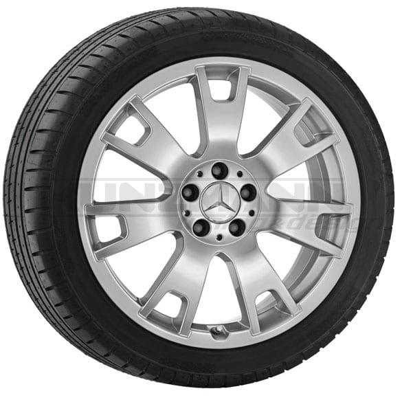 Mercedes-Benz Alufelgen 7-Speichen-Design 7,5 x 19 Zoll ET47 sterlingsilber A2044015202 9709 Review