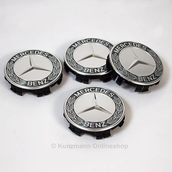 Mercedes-Benz wheel hub cap set laurel wreath in grey A17140001257P70 Review
