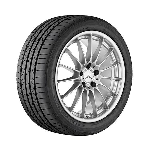Mercedes-Benz 18-inch alloy wheel set 15-spoke vanadium silver SL R231 A23140106027X45/07027X45-Satz Review