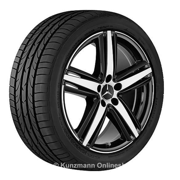 Mercedes-Benz 19-inch alloy wheel set 5-spoke black SL R231 A23140126007X23/27007X23-Satz Review
