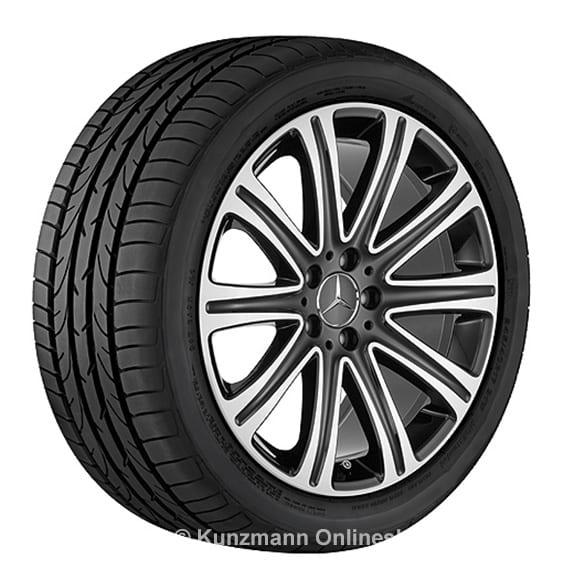 Mercedes-Benz 19-inch alloy wheel set 10-spoke black SL R231 A23140116007X23/17007X23-Satz Review