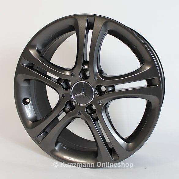 Mercedes-Benz 5-Spoke rims set A-Class W176 17 inch tremolit grey A24640110027X28-A Review