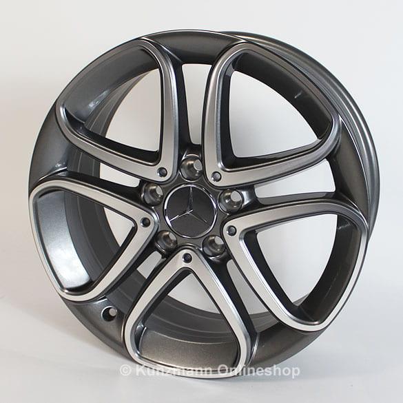 Mercedes-Benz 5-Double-Spoke rims set B-Class W246 17 inch A24640103027X21-B Review