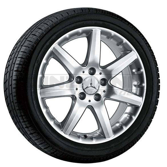 Mercedes-Benz Alufelgen Alshain 7,5 x 17 Zoll ET37 sterlingsilber B66471511 Review