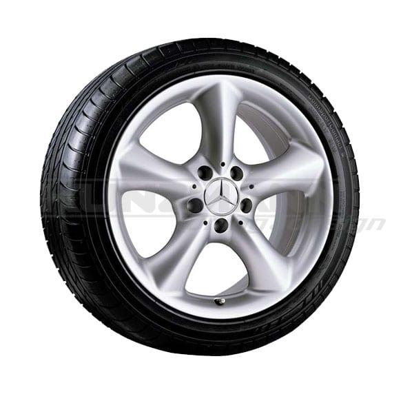 Mercedes-Benz Alufelgen Adharaz 7,5 x 17 Zoll ET36 sterling silver A2094010000 9709 Review