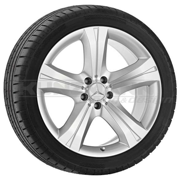Mercedes-Benz Alufelgen Zubenesli 8,5 x 19 Zoll ET25 sterlingsilber B66474391 Review