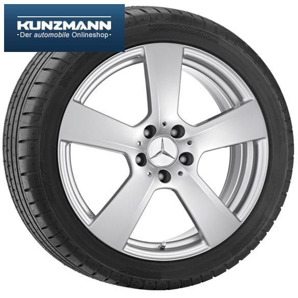 Mercedes-Benz 5-Speichen-Design Alufelgen 8,5 x 18 Zoll ET48 A2124011302 9765 Review