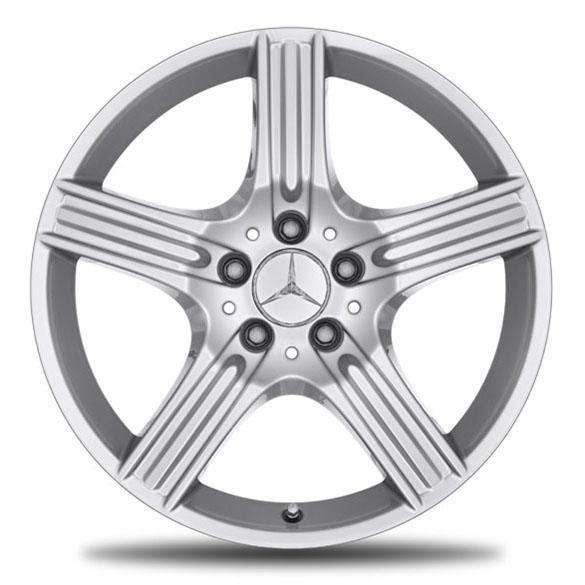 Mercedes-Benz 5-Speichen-Design Alufelgen Sinnif 8,5 x 18 Zoll ET48 A2124012102 9709 Review