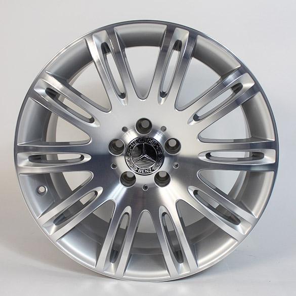 Mercedes-Benz Alufelgen 10-Doppel-Speichen-Design 8,5 x 18 Zoll ET38 titansilber glanzgedreht B66474332 Review