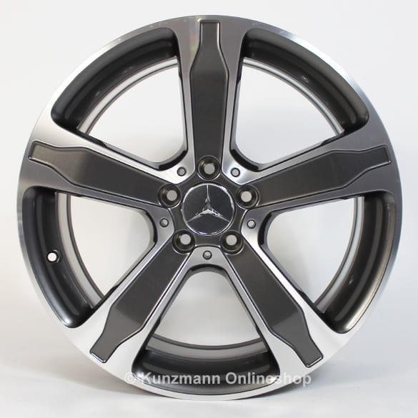 Mercedes-Benz 19 inch alloy rims set GLA X156 | tremolit grey A15640103007X44-GLA Review