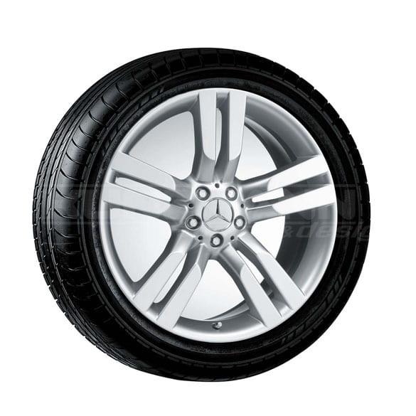 Mercedes-Benz Alufelgen 5-Doppel-Speichen-Design 8,5 x 20 Zoll ET45 titansilber A2044012402 9765 Review