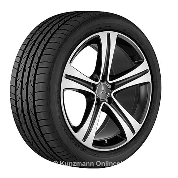 Mercedes-Benz 19 inch rim-set 5-twin-spoke wheel black SL R231 A23140114007X23/15007X23-Satz Review