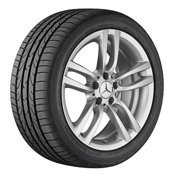 Mercedes-Benz 18 inch alloy wheel set 5-twin-spoke wheel SL R231 A23140111027X45/10027X45-Satz Review