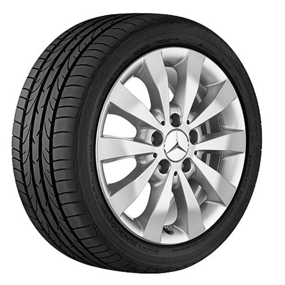 Mercedes-Benz 16 inch set of rims 10-spoke wheel V-Class silver A44740103017X45-Satz Review