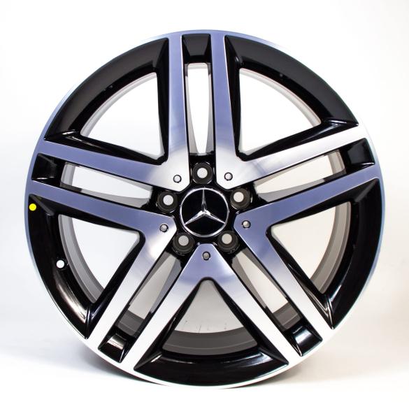 Mercedes-Benz 19 inch wheel set 5-twin-spoke V-Class BR447 black A44740145007X23-Satz Review