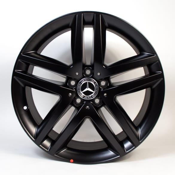 Mercedes-Benz 19 inch wheel set 5-twin-spoke V-Class BR447 black matt A44740145007X35-Satz Review