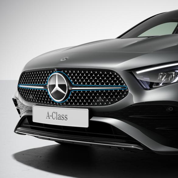 Mercedes-Benz Trim panel radiator grille black Night Package A-Class W177 V177 Facelift A1778889500 Review