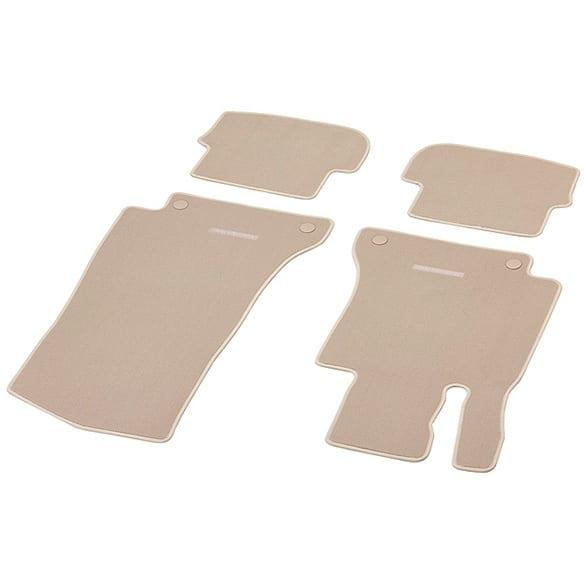 Mercedes-Benz Velours floor mats C-Class Cabrio A205 silk beige A2056800604 8T67 Review