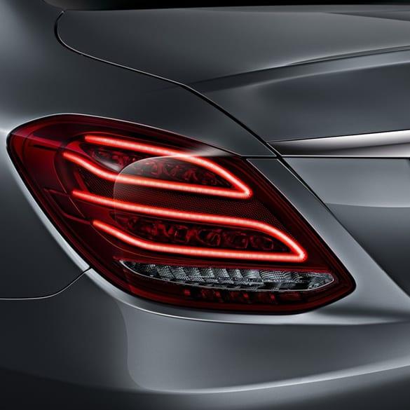 Mercedes-Benz LED rear lights C-Class W205 W205-LED-Rueckleuchten Review