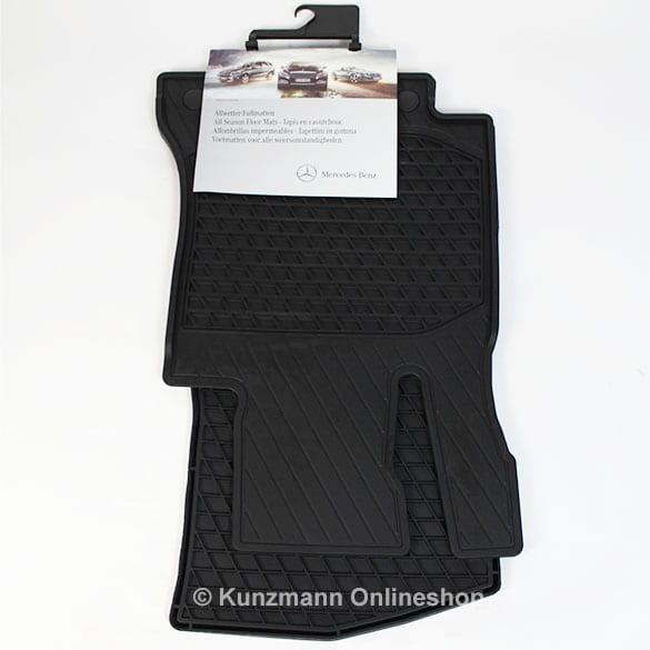 Mercedes-Benz rubber car mats C-Class W205 black A2056807508 9G33 Review