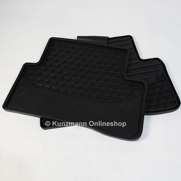 Mercedes-Benz rubber floor mats C-Class W205/S205 black rear A2056807608 9G33 Review