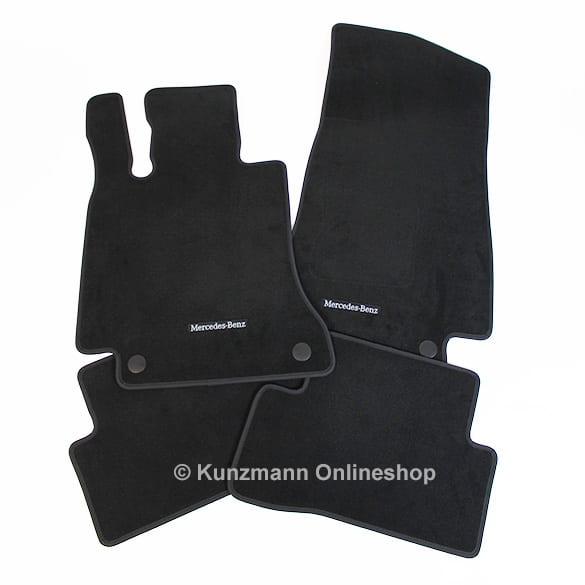 Mercedes-Benz Velor floor mats black C-Class W/S205 A2056800404 9J74 Review