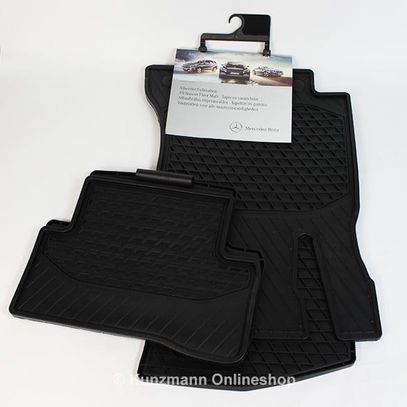 Mercedes-Benz Rubber car mats C-Class W205 black A20568075089G33/76089G33 Review