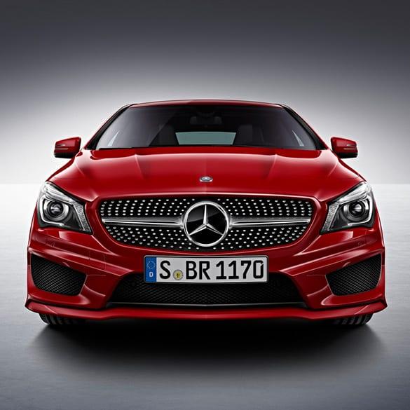 Mercedes-Benz diamond radiator grill CLA C117/X117 A1178801303 Review