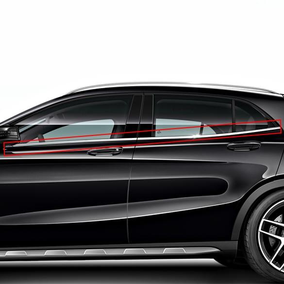 Mercedes-Benz Shoulderline Trim Strip set chrome 156-Bordkanten-Chrom Review