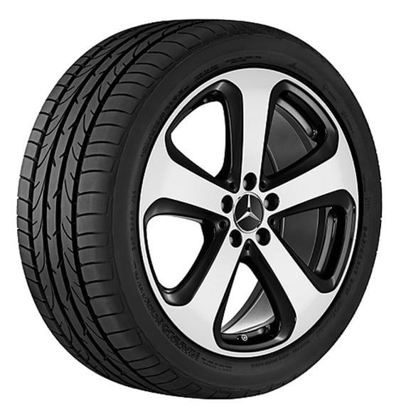 Mercedes-Benz 19 inch rim-set 5-spoke-design GLC X253 C253 A25340110007X23-Satz Review