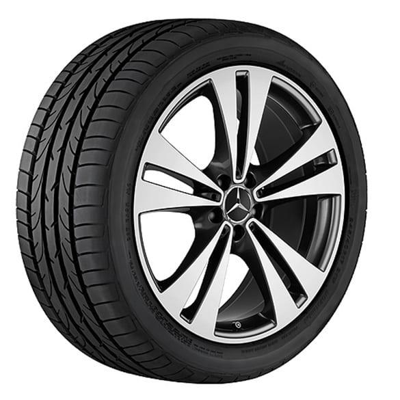 Mercedes-Benz 20 inch rim-set 5-twin-spoke-design GLC X253 C253 A25340112007X44-Satz Review