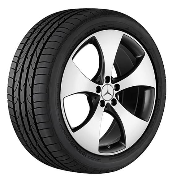 Mercedes-Benz 20 inch rim-set 5-spoke-design GLC X253 C253 A25340113007X44-Satz Review
