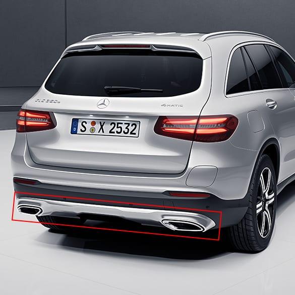 Mercedes-Benz Diffusor with exhaust tips GLC 253 chrome package 253-Diffusor-Chrom Review
