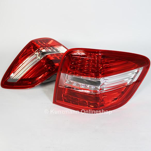 Mercedes-Benz LED rear lights M-Class W164 facelift 164-RLED-FL Review