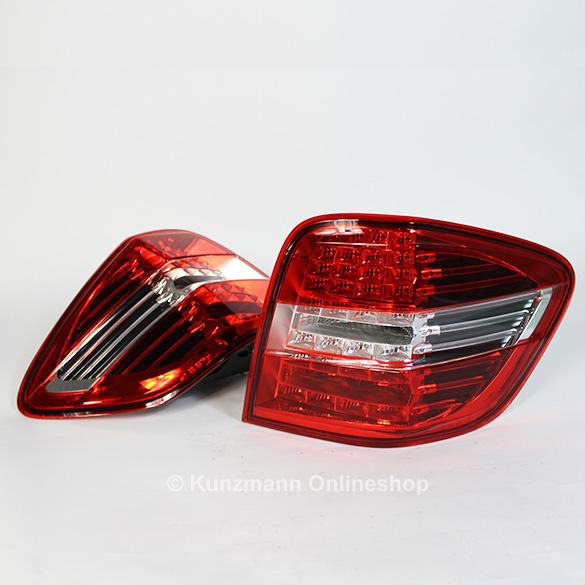 Mercedes-Benz rear lights M-Class W164 Facelift Grand Edition 164-RLED-FLGE Review
