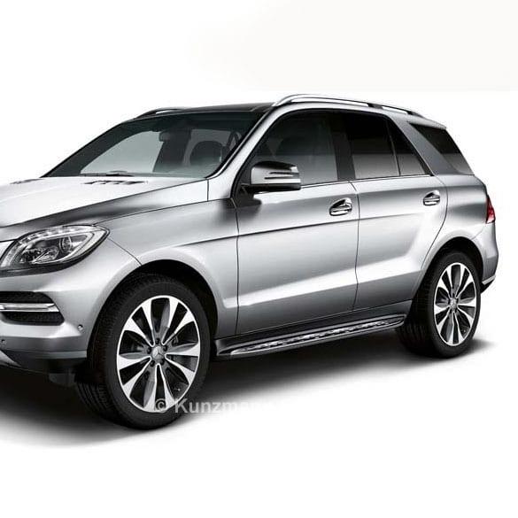 Mercedes-Benz Running boards stainless steel with rubber nubs M-Class GLE SUV W166 A1665200031 Review