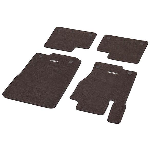 Mercedes-Benz Velours floor mats espresso brown GLE W166 A1666800048 68 8T47 GLE Review