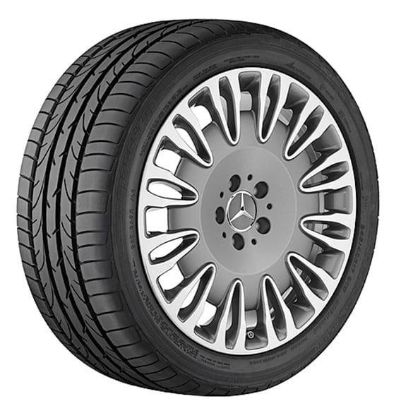 Mercedes-Benz 19 inch rim set multispoke wheel S-Class W222 A22240103/4027X21-Satz Review