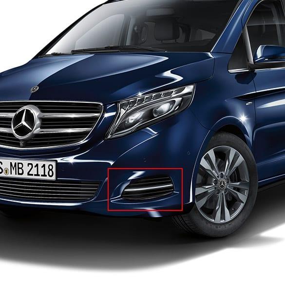 Mercedes-Benz front trim chrome set V-Class V447 447-chromblenden-front Review